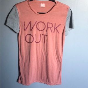 NWOT WORK OUT Tee